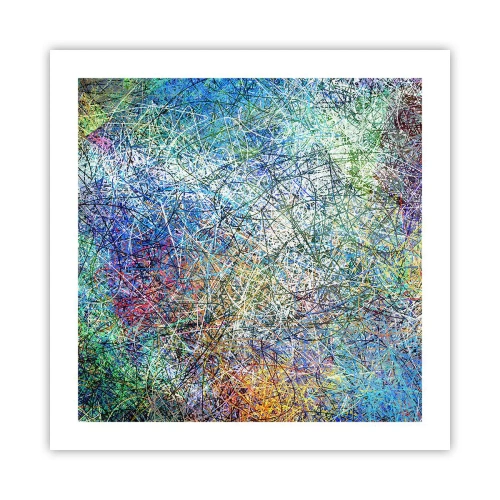 Poster - Nu este atât de simplu - 50x50 cm