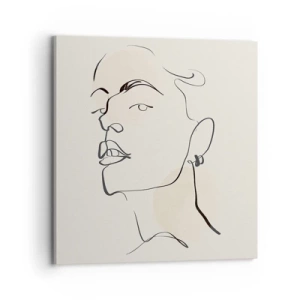 Tablou pe pânză - O privire mândră - 70x70 cm