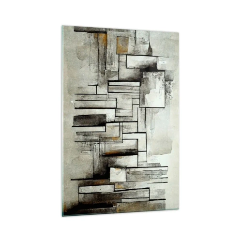 Tablou pe sticlă - Puterea simplității - 70x100 cm