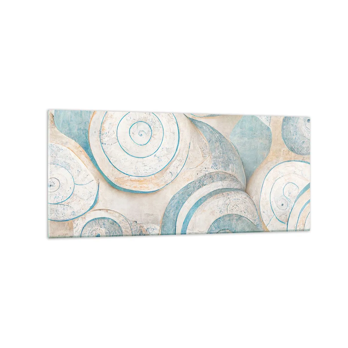 Tablou pe sticlă - Ce ascunde cochilia? - 120x50 cm