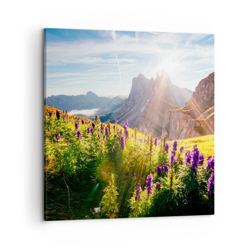 Tablou pe pânză - Viața secretă a ierburilor - 50x50 cm