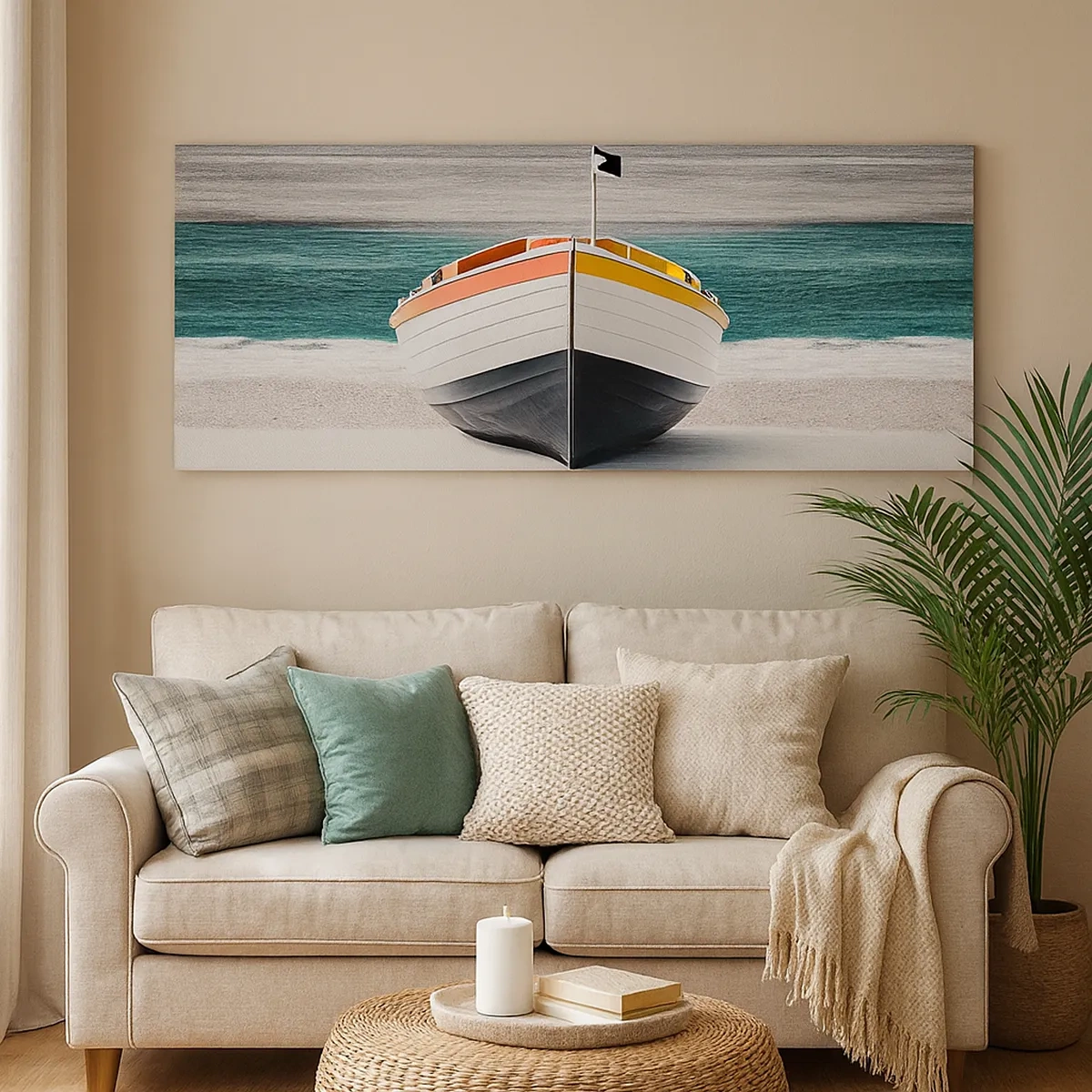 Tablou pe pânză - În locul ei - 30x30 cm