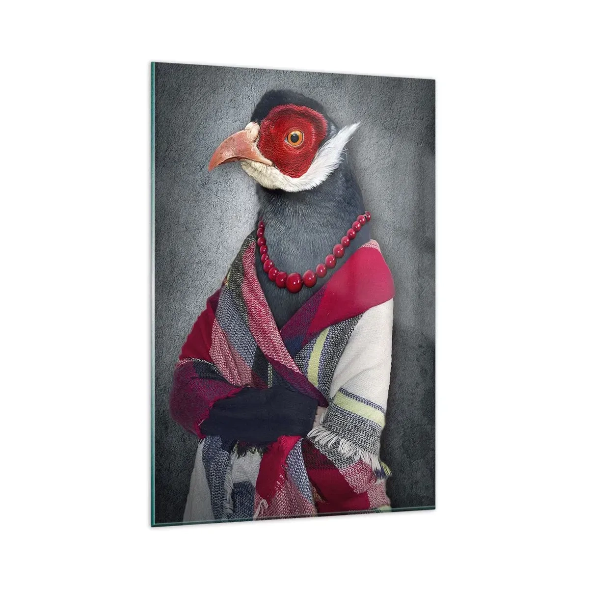 Tablou pe sticlă - Ce caut eu aici!? - 80x120 cm