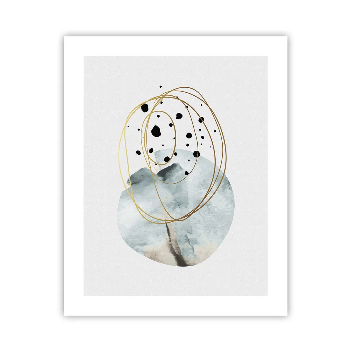 Poster - În îmbrățișarea spațiului - 40x50 cm