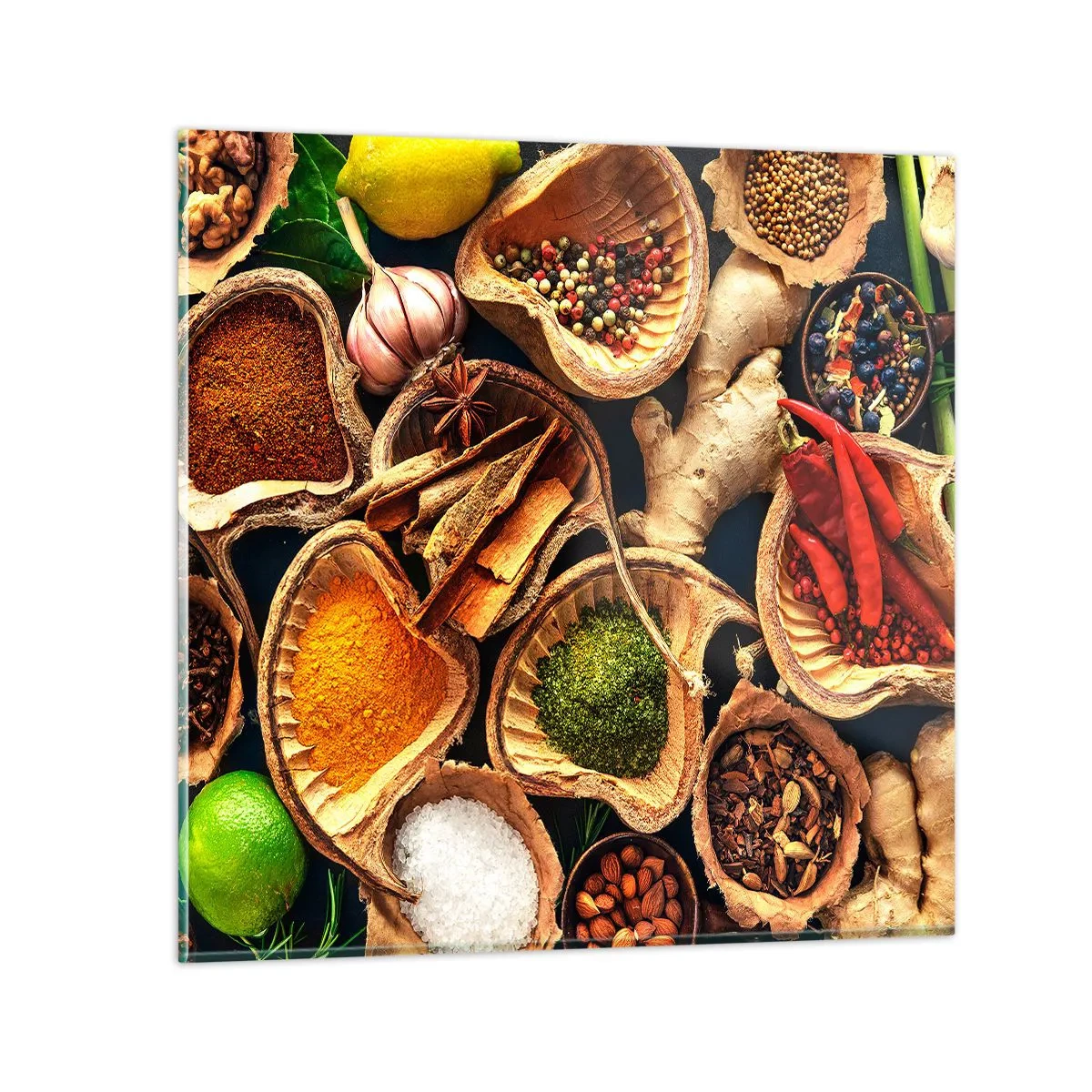 Tablou pe sticlă - Ia ce vrei - 40x40 cm