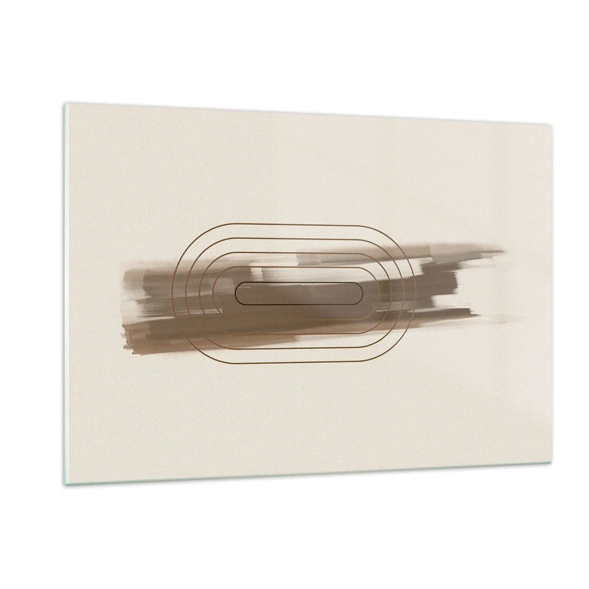 Tablou pe sticlă - O adiere de gri - 120x80 cm