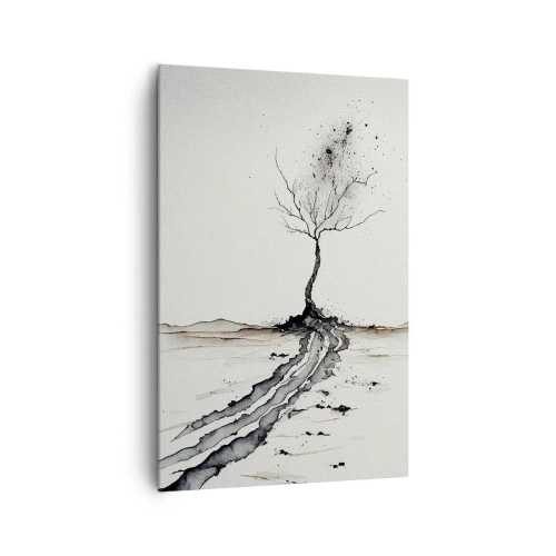 Tablou pe pânză - Melancolie de iarnă - 80x120 cm