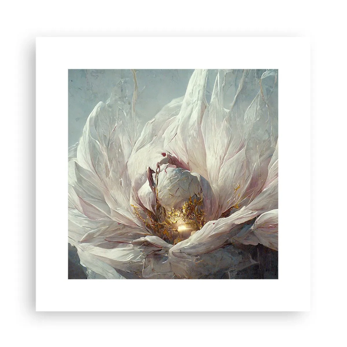 Poster - Înflorește o dată la o sută de ani - 30x30 cm