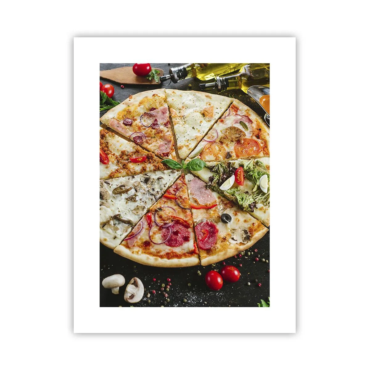 Poster - Un evantai de arome - 30x40 cm