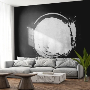 Tapet Autoadeziv Deluxe Sticker - O ieșire bună - roată, Planetă, Luna - 100x70 cm