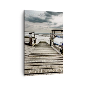 Tablou pe pânză - Plaja din nord - 80x120 cm