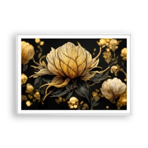 Poster în ramă albă - Fragilitate subtilă - 100x70 cm
