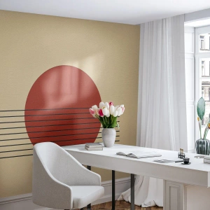 Tapet Standard Eco - În continuare - Abstracția, Bucată, Grafică - 450x315 cm