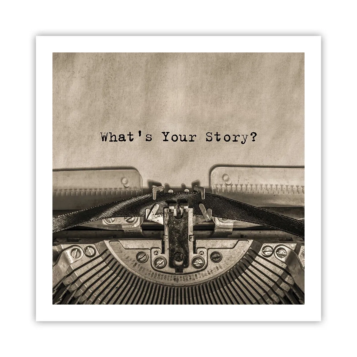 Poster - Spune-mi - 60x60 cm