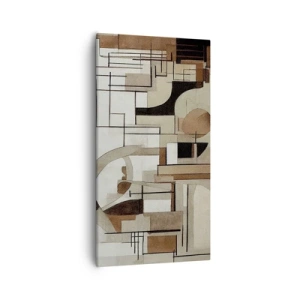 Tablou pe pânză - Peisaj urban 2.0 - 55x100 cm