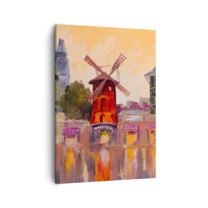 Tablou pe pânză - Icoane pariziene - Moulin Rouge - 50x70 cm