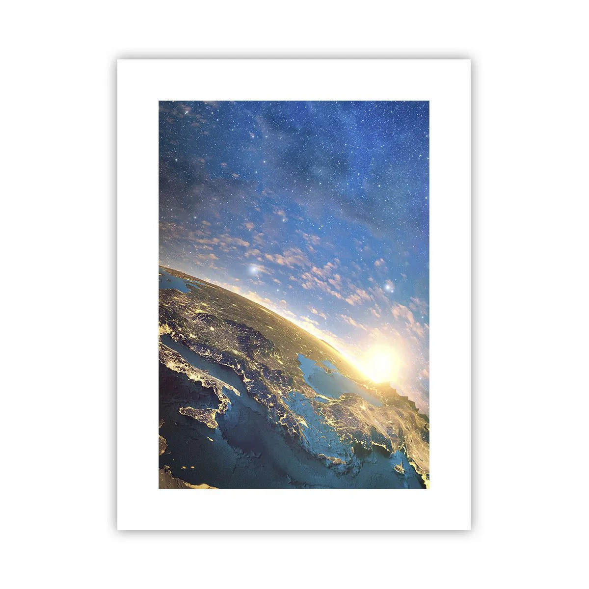 Poster - Să ne privim de la distanță - 30x40 cm