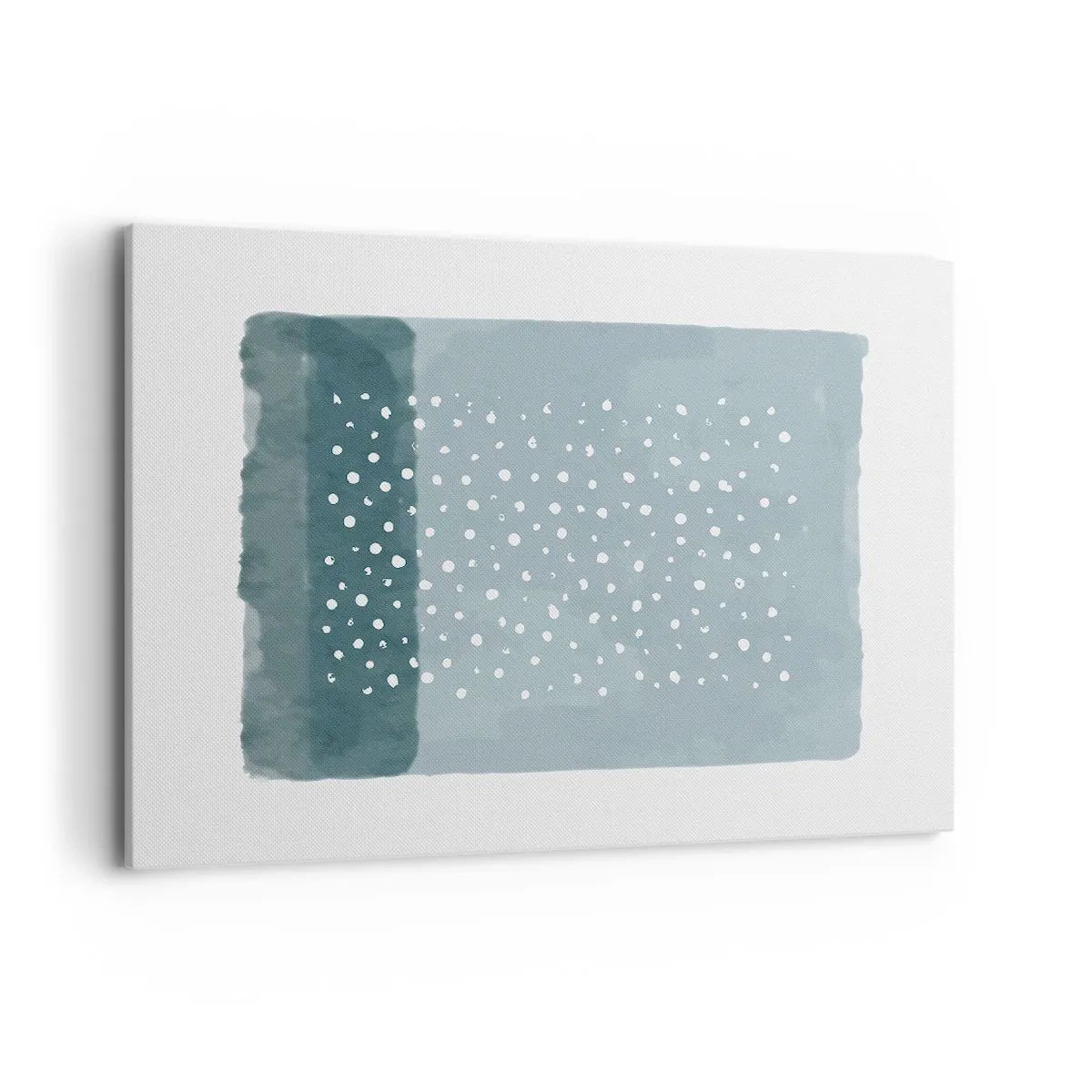 Tablou pe pânză - Crescute pe albastru - 100x70 cm