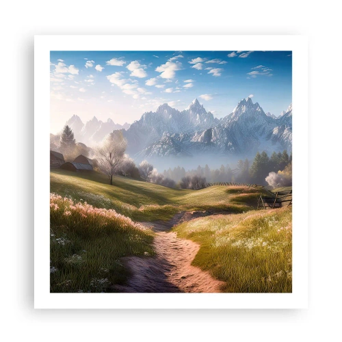 Poster - Valea idilică - 60x60 cm