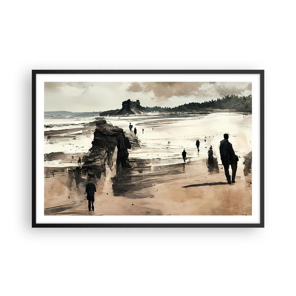 Poster în ramă neagră - Reamintiți - 91x61 cm