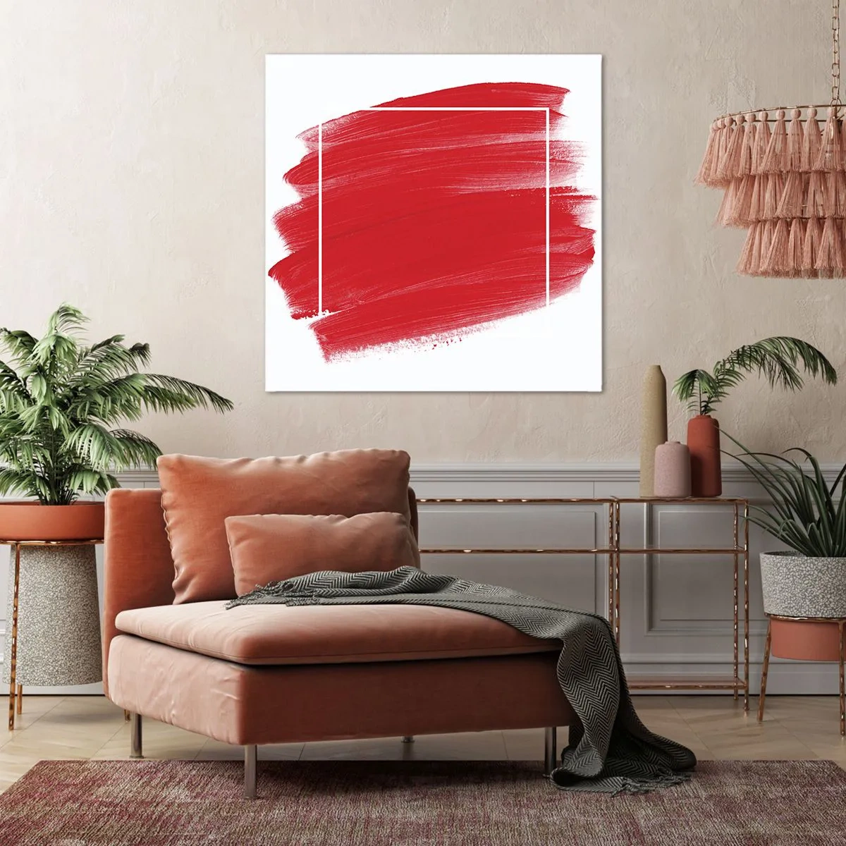 Tablou pe pânză - În afara cadrului - 70x70 cm