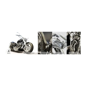 Mostră tapet Premium Sand - Putere cu caracter - Automobile, Motocicletă, excursie - 100x30 cm
