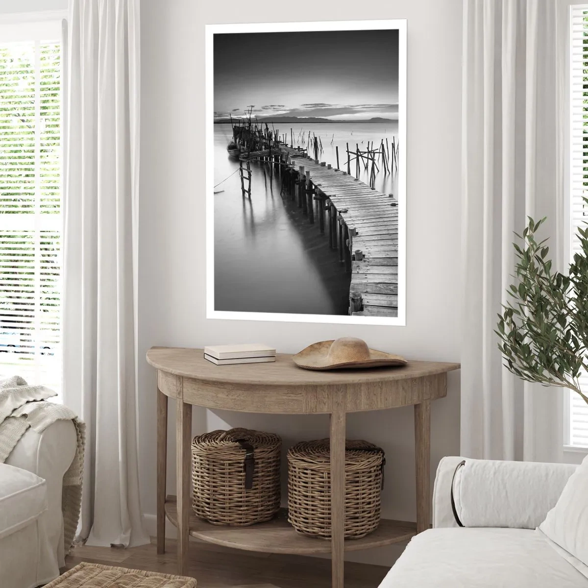 Poster - Liniștea unui țărm uitat - 40x50 cm