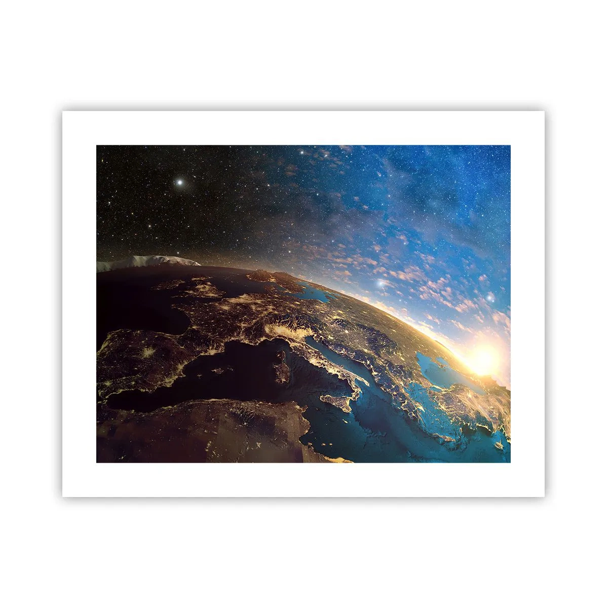 Poster - Să ne privim de la distanță - 50x40 cm