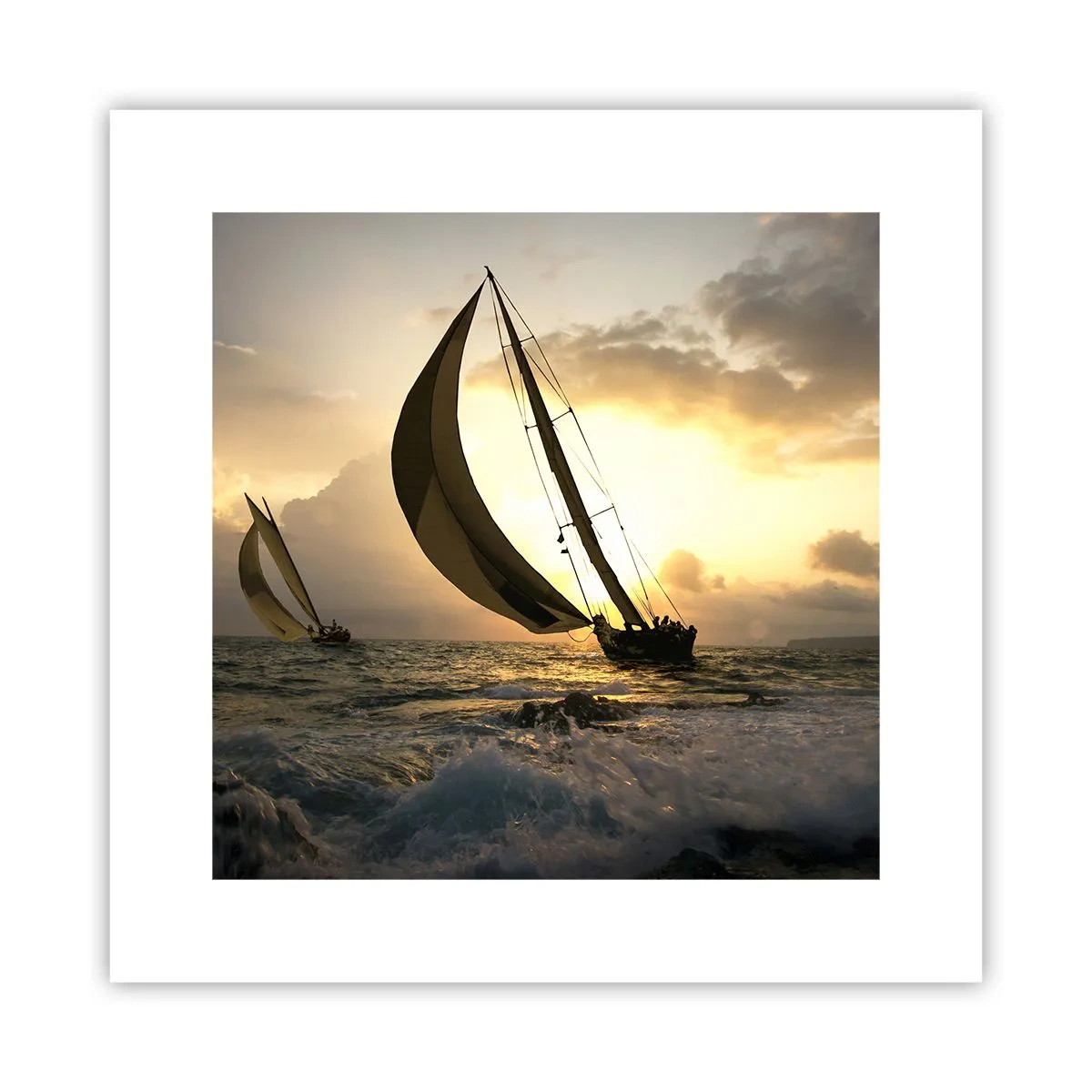 Poster - Vânt în jos și în sus - 30x30 cm
