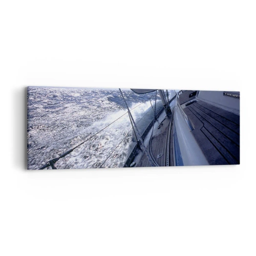 Tablou pe pânză - Știu ce înseamnă să fii o pasăre - 90x30 cm