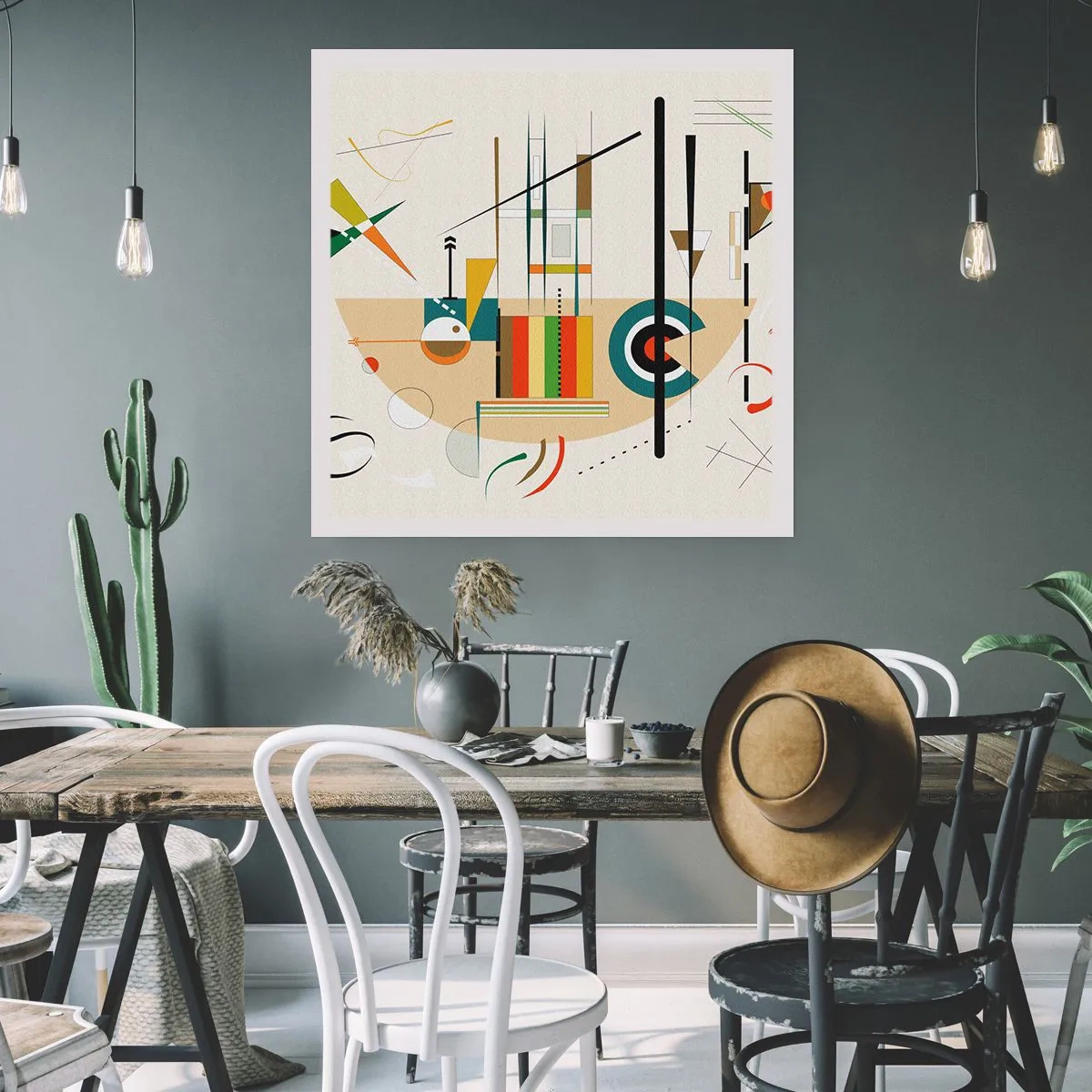 Poster - Și lumea râde - 30x30 cm