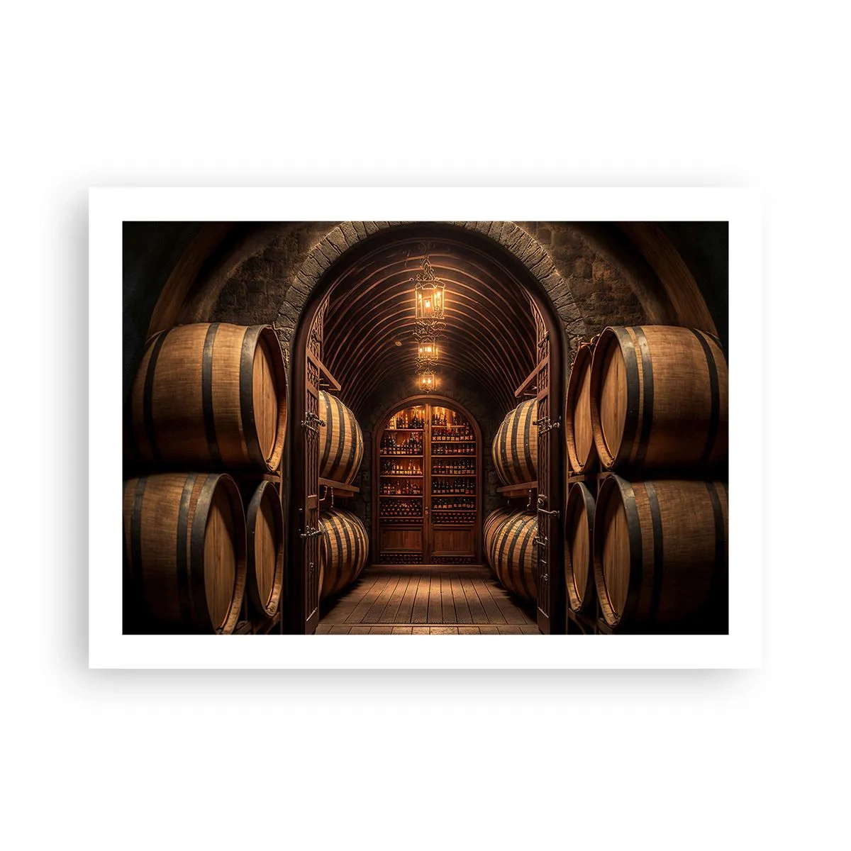 Poster - Beciul cu atmosferă - 70x50 cm