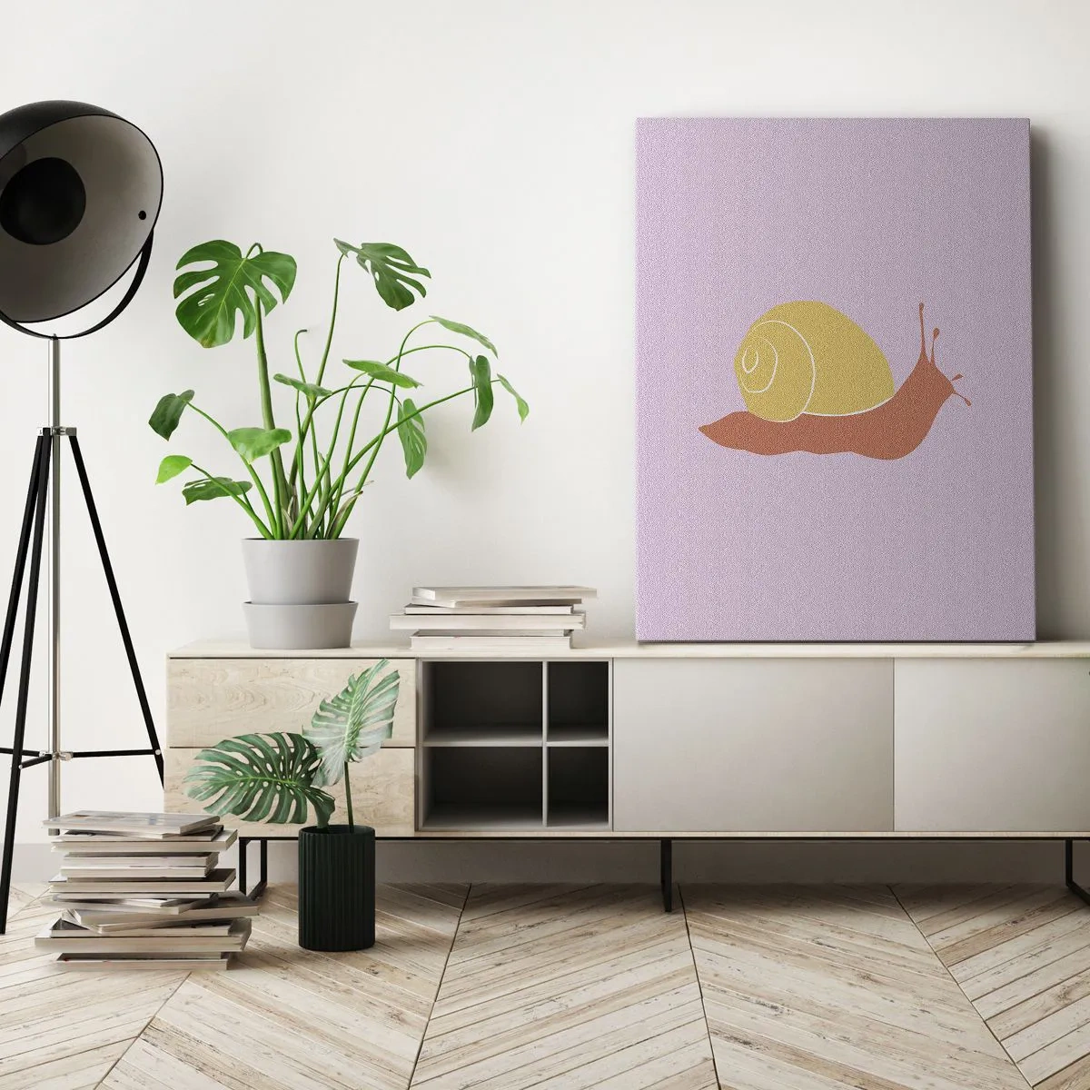 Tablou pe pânză - Nu e nicio grabă - 45x80 cm