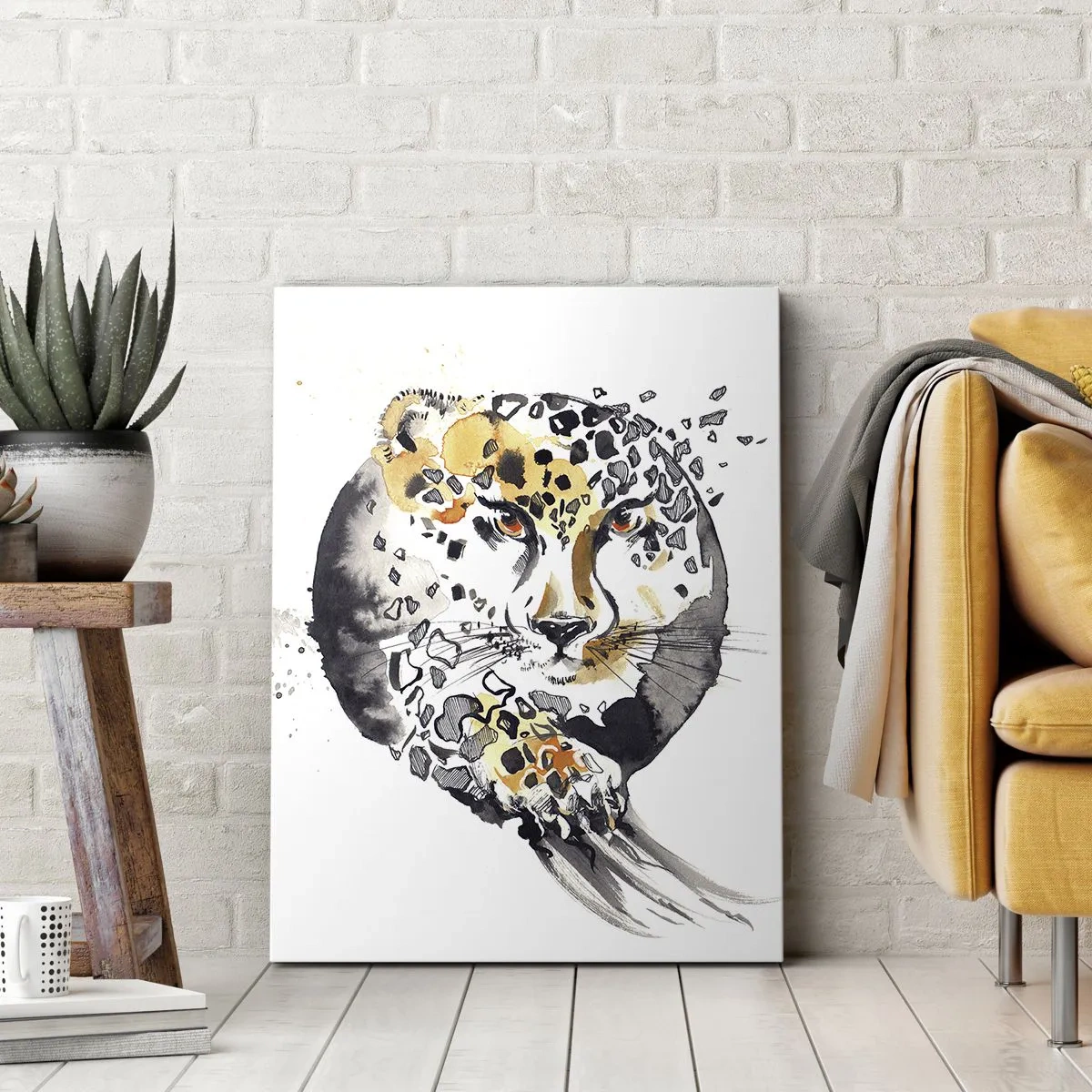 Tablou pe pânză - Frumusețe prădătoare - 65x120 cm