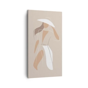 Tablou pe pânză - Moda este distractivă - 45x80 cm