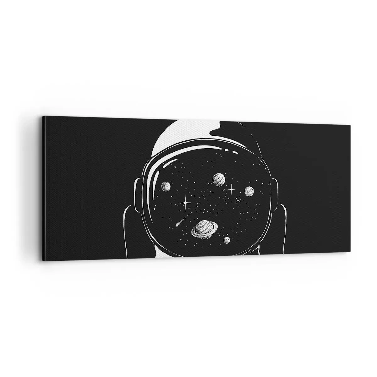 Tablou pe pânză - Mișto priveliște - 100x40 cm