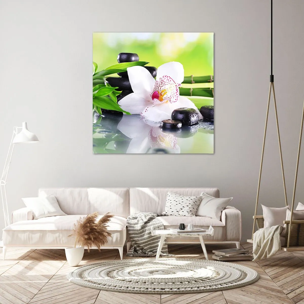 Tablou pe pânză - Prospețime răcoroasă - 60x60 cm