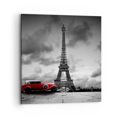 Tablou pe pânză - Nu cu mult timp în urmă, la Paris - 70x70 cm