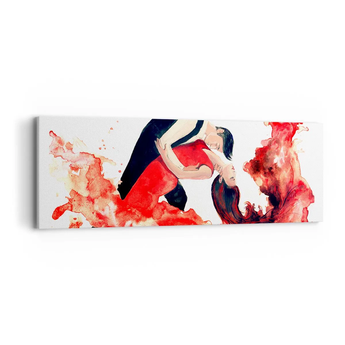 Tablou pe pânză - Tango - un val senzual - 90x30 cm