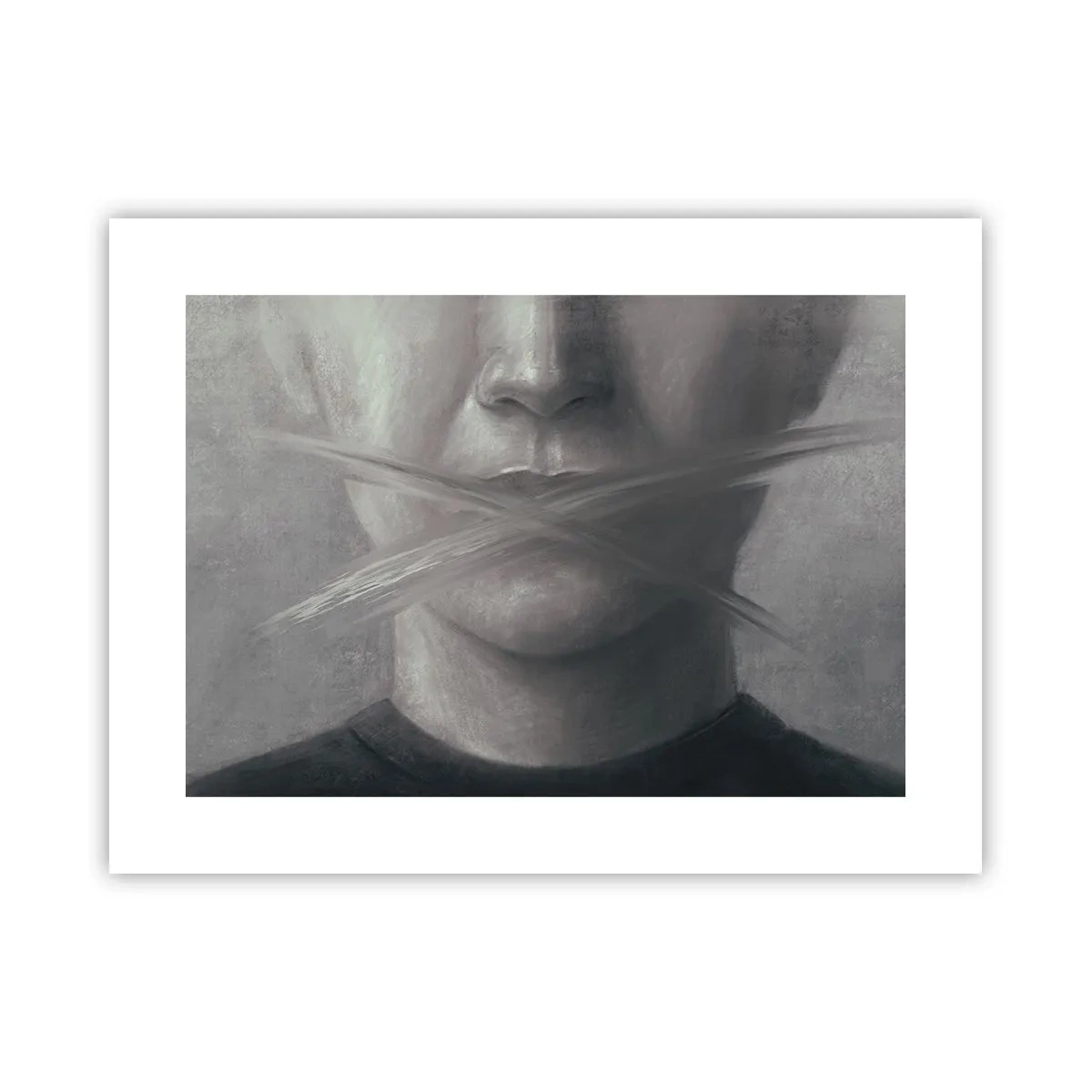 Poster - Nici un cuvânt - 40x30 cm