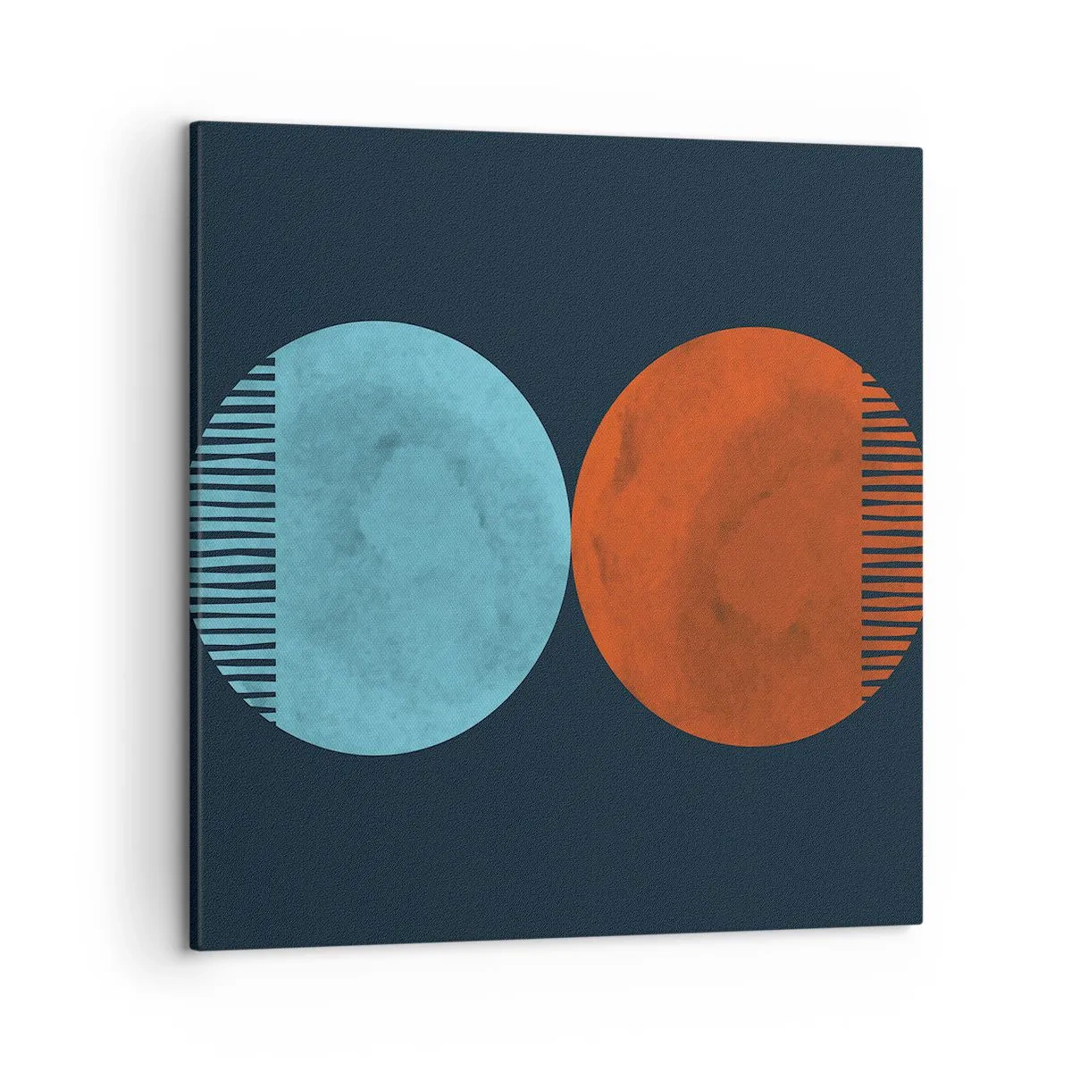 Tablou pe pânză - Doar geometrie? - 50x50 cm