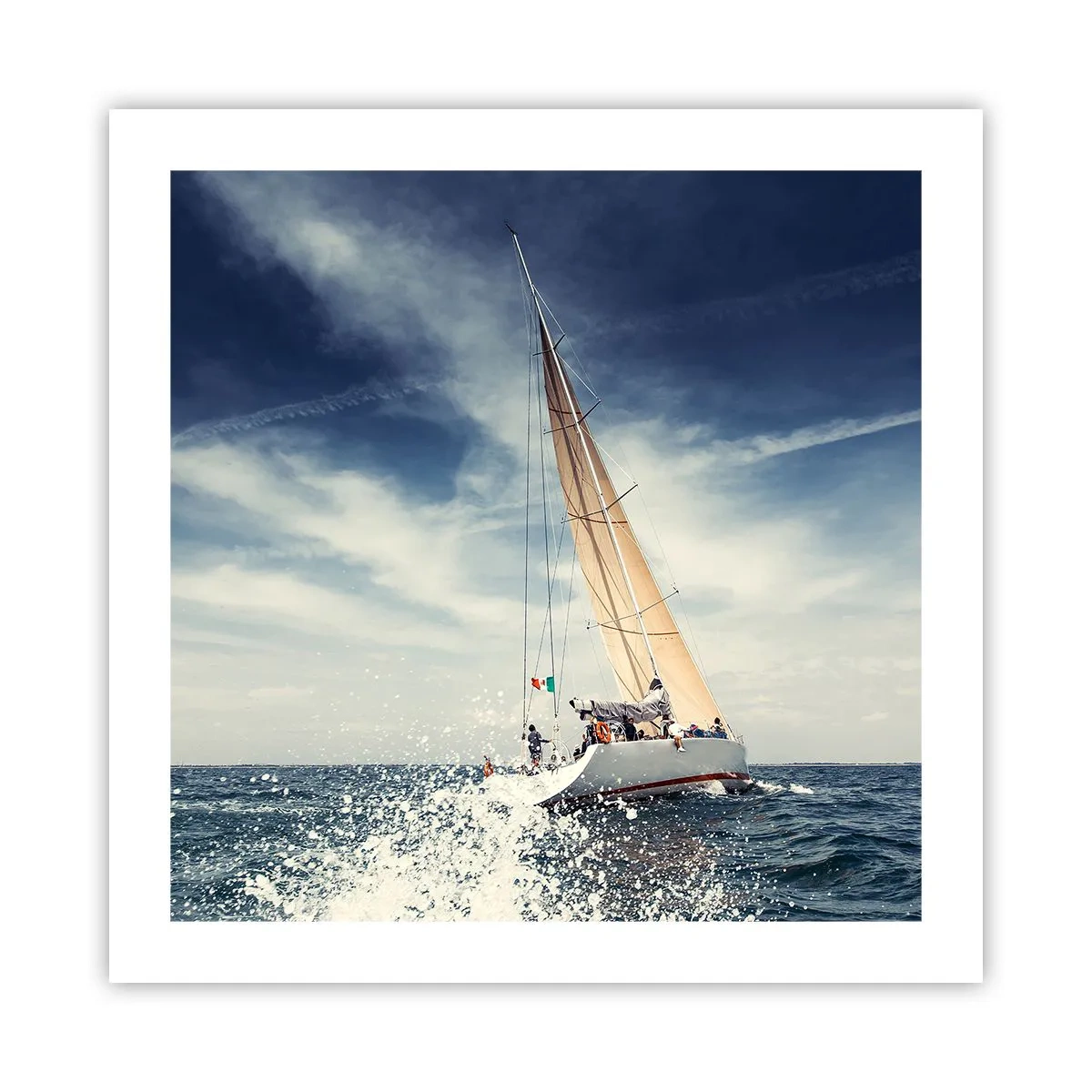 Poster - Nu ne vor prinde din urmă! - 50x50 cm