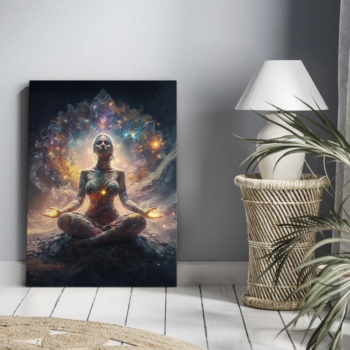 Tablou pe pânză - Flux de energie bună - 45x80 cm