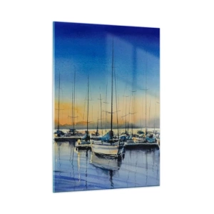 Tablou pe sticlă - Sfârșitul unei zile bune - 50x70 cm