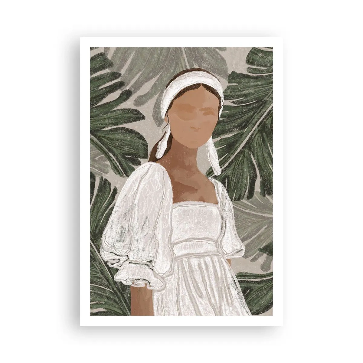 Poster - Portret exotic - 70x100 cm