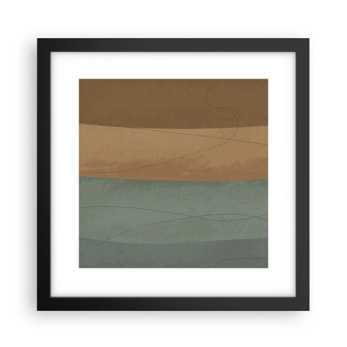 Poster în ramă neagră - Compoziție orizontală - 30x30 cm