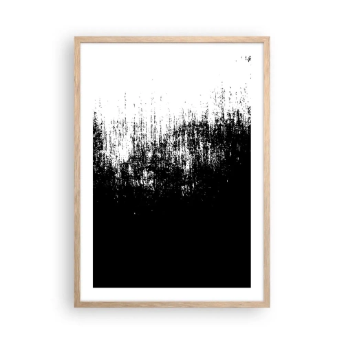 Poster în ramă de stejar deschis - Iar câștigătorul este... - 50x70 cm