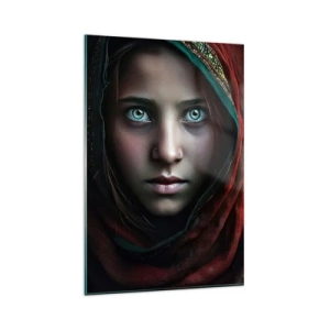 Tablou pe sticlă - Prințesa orientală - 80x120 cm