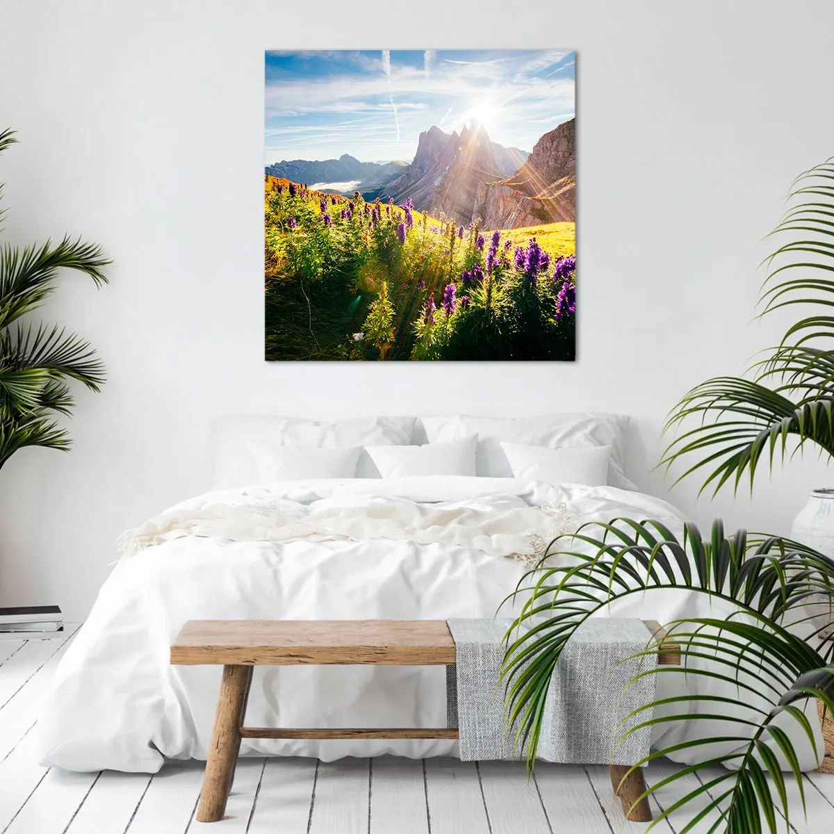 Tablou pe pânză - Viața secretă a ierburilor - 70x70 cm