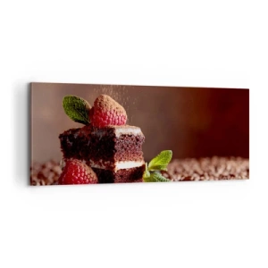 Tablou pe pânză - Viața este dulce - 100x40 cm